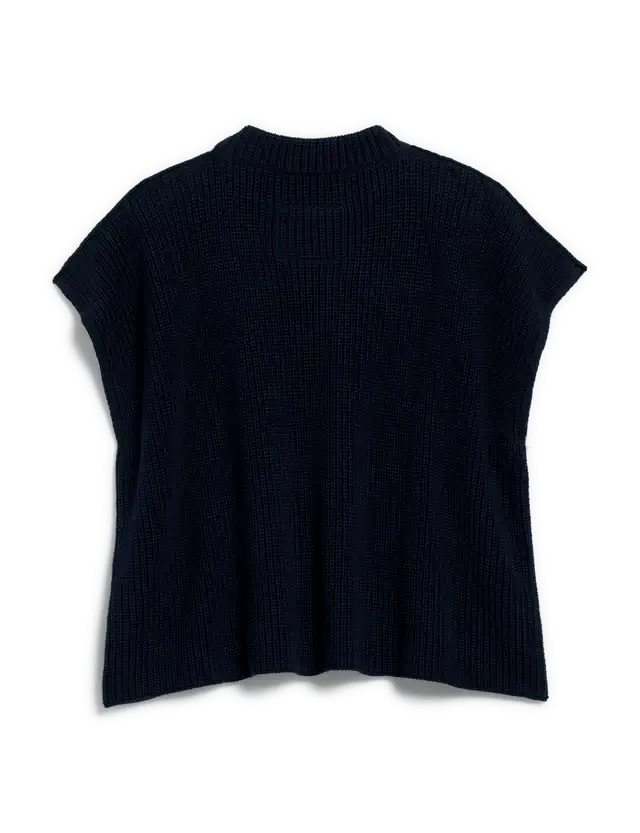 ALT text: Montecito Sweater in lightweight Italian cotton with relaxed fit and crew neck