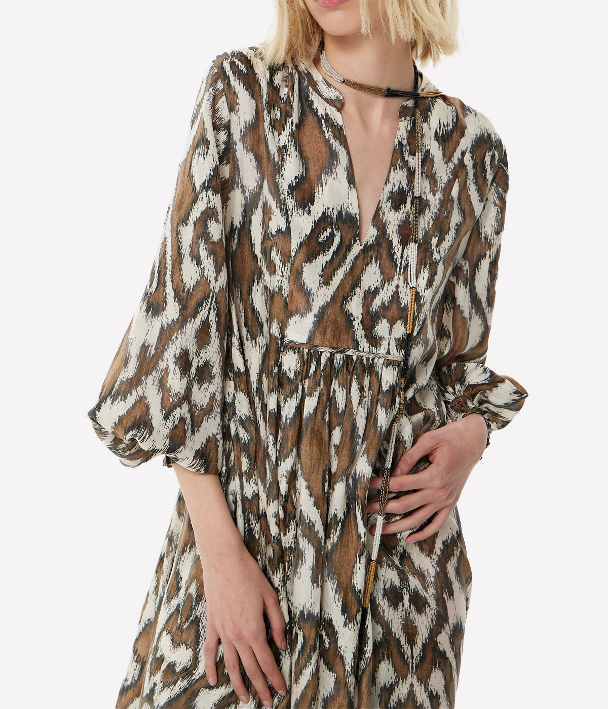 *FINAL SALE* Moreno Vesta Maxi Dress in Tobacco