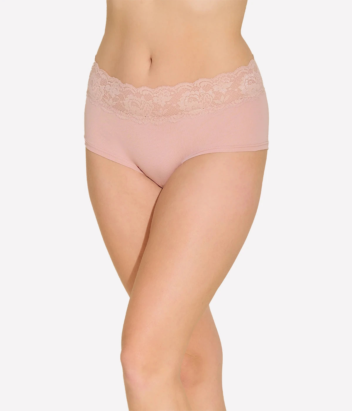 Peachie Boyshort in Mandorla