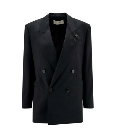 Double Breasted Blazer in Black