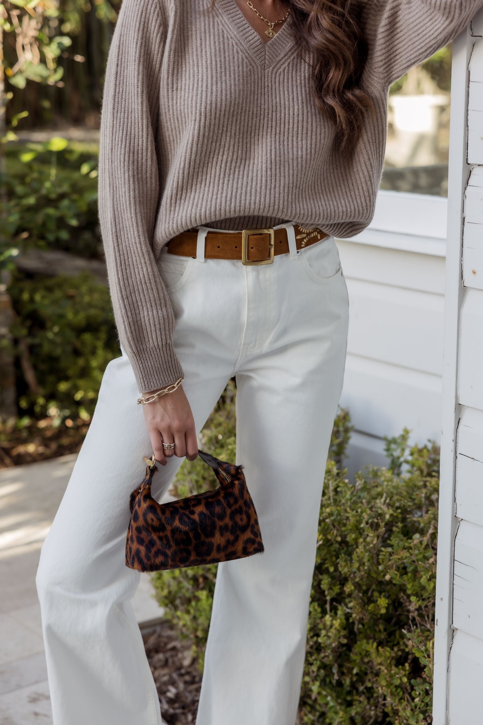 Paloma Baggy Jean in Soft White
