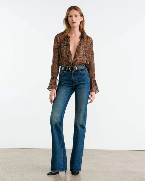 Cecily Shirt in Medallion Paisley