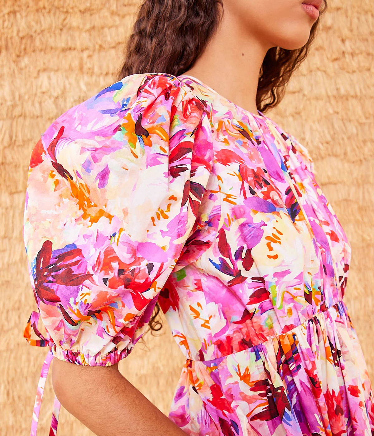 Nadira Dress in Azalea