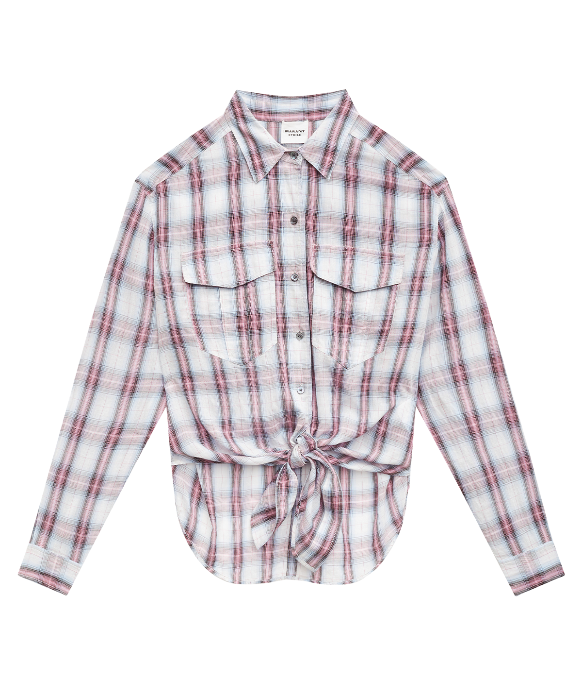 Nath Shirt in Ecru Pink