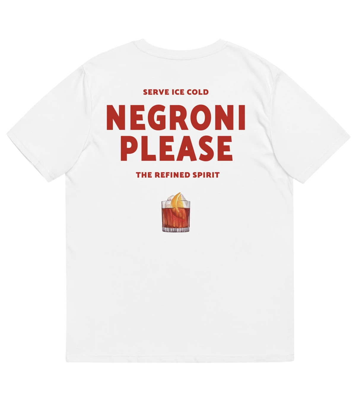 Negroni Please Tee in White