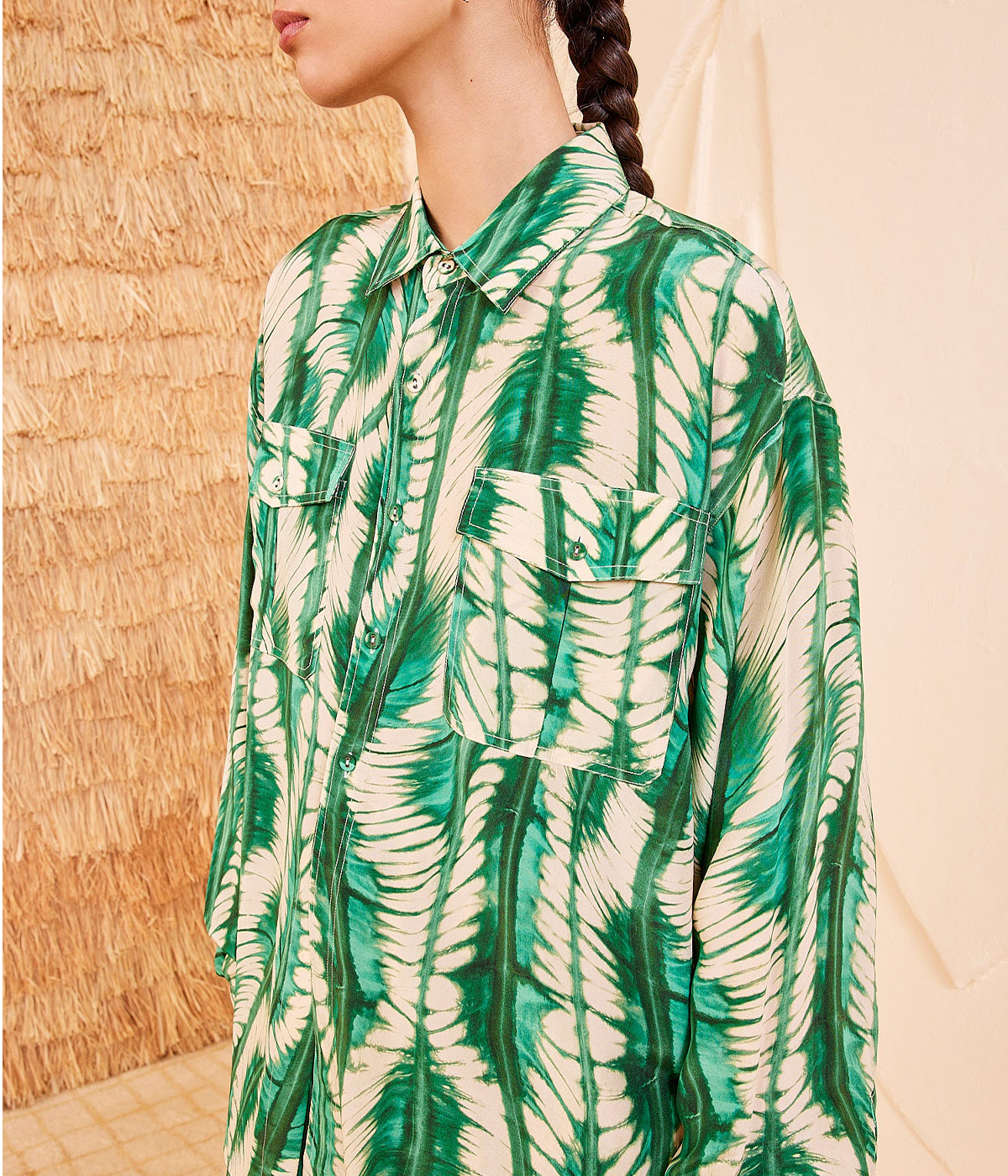 Nehir Blouse in Acacia