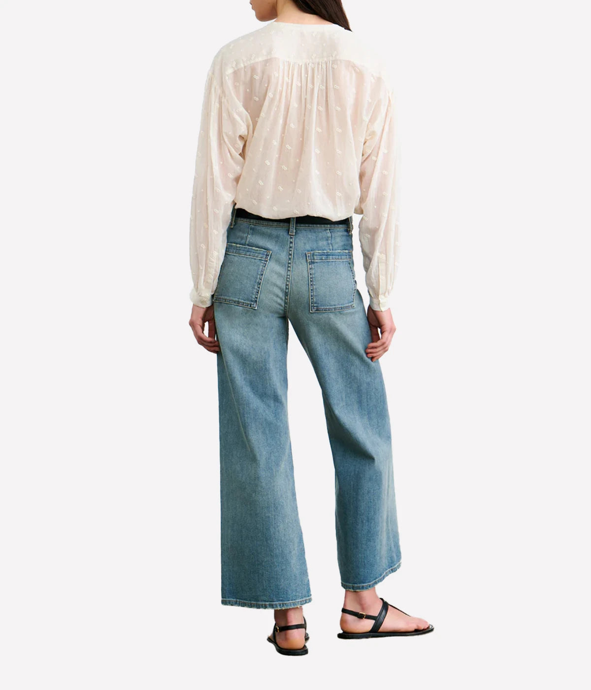 Neville Blouse in Ivory