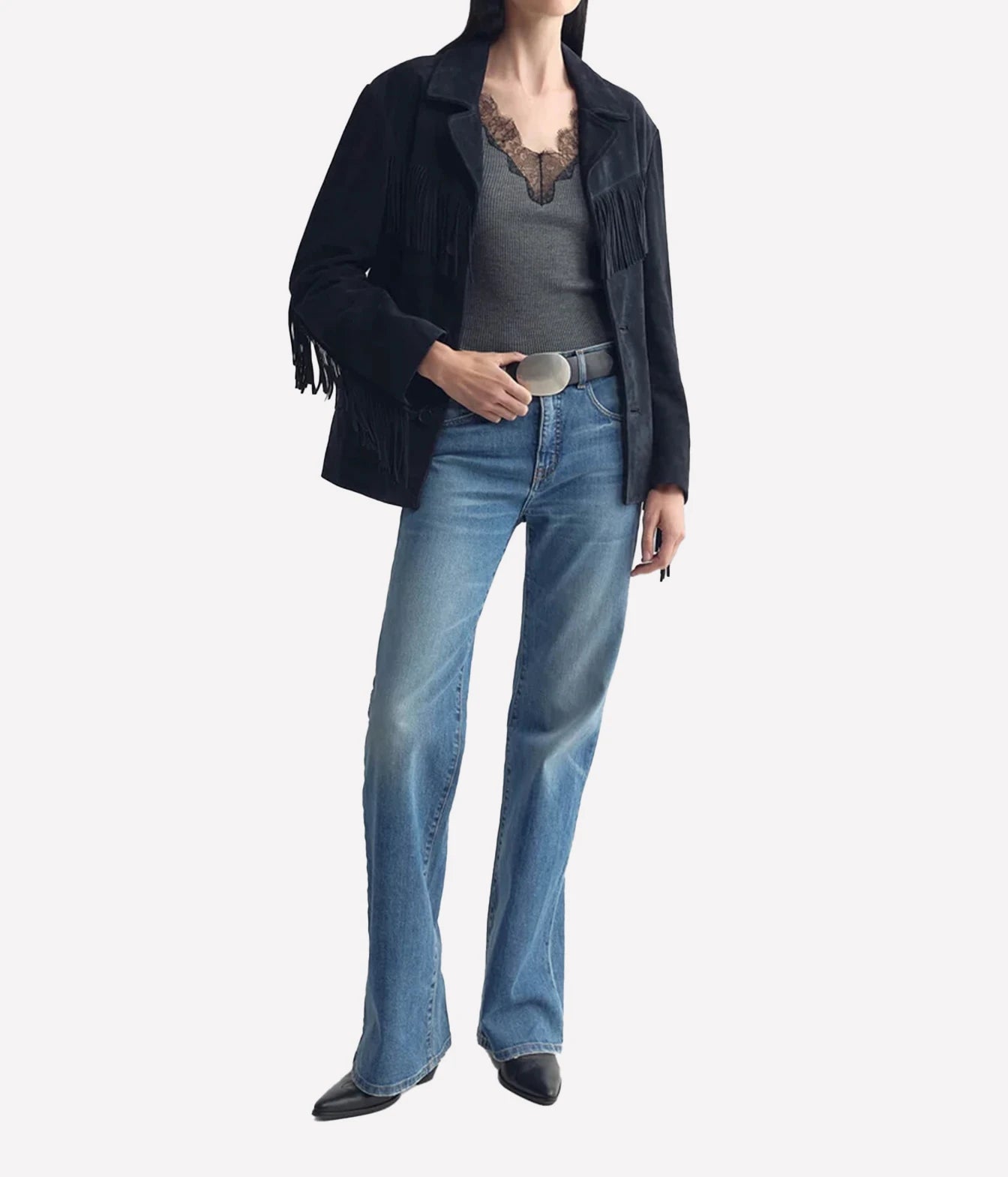 Celia Jean Denim Jean In Cienna Wash