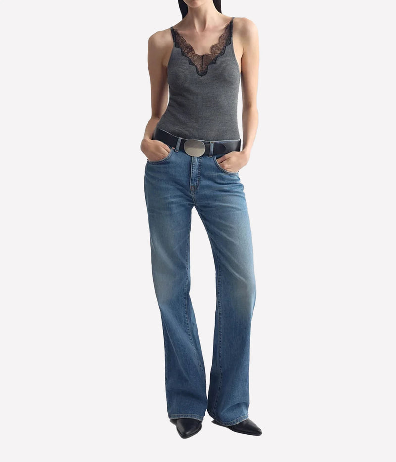 Celia Jean Denim Jean In Cienna Wash