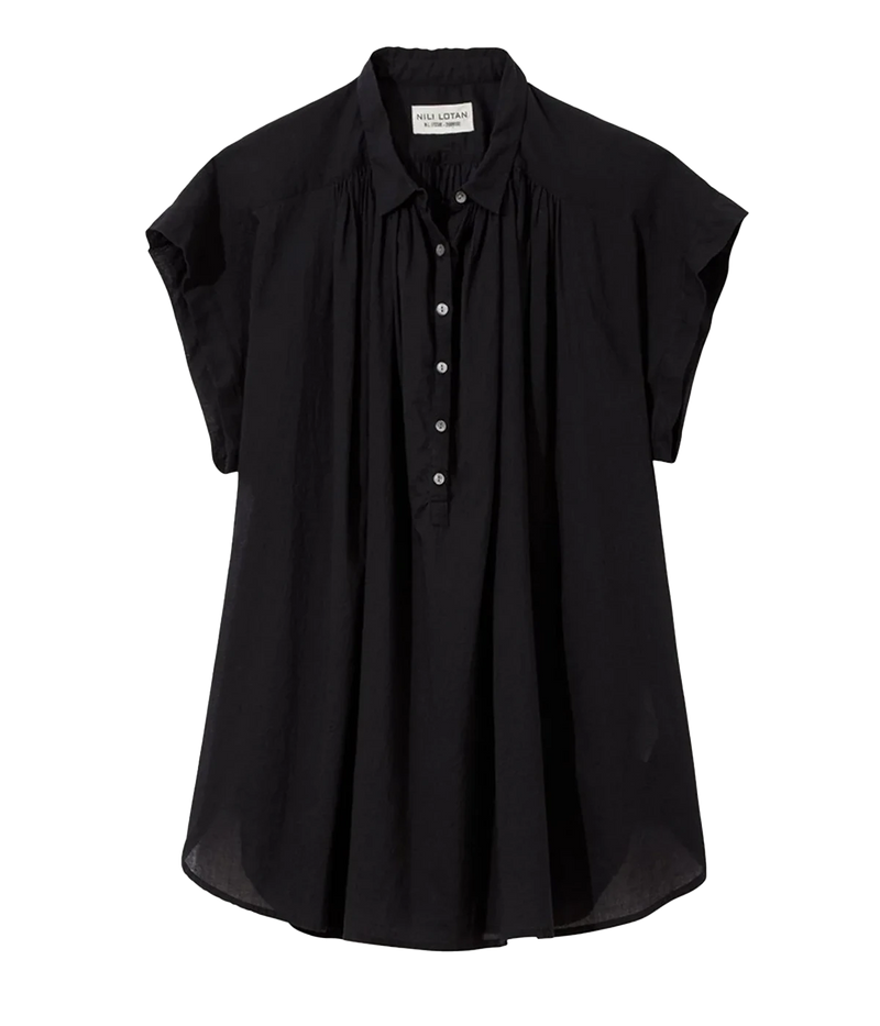 Normandy Blouse in Black