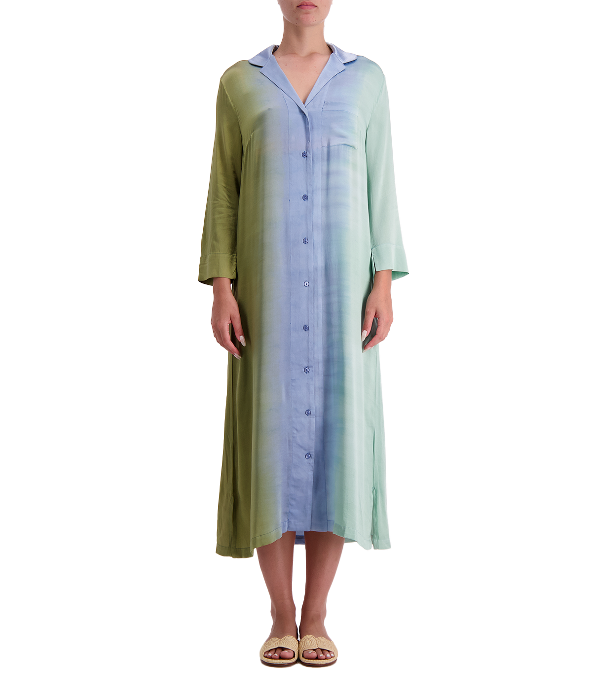 Alexa Dress in Leaf