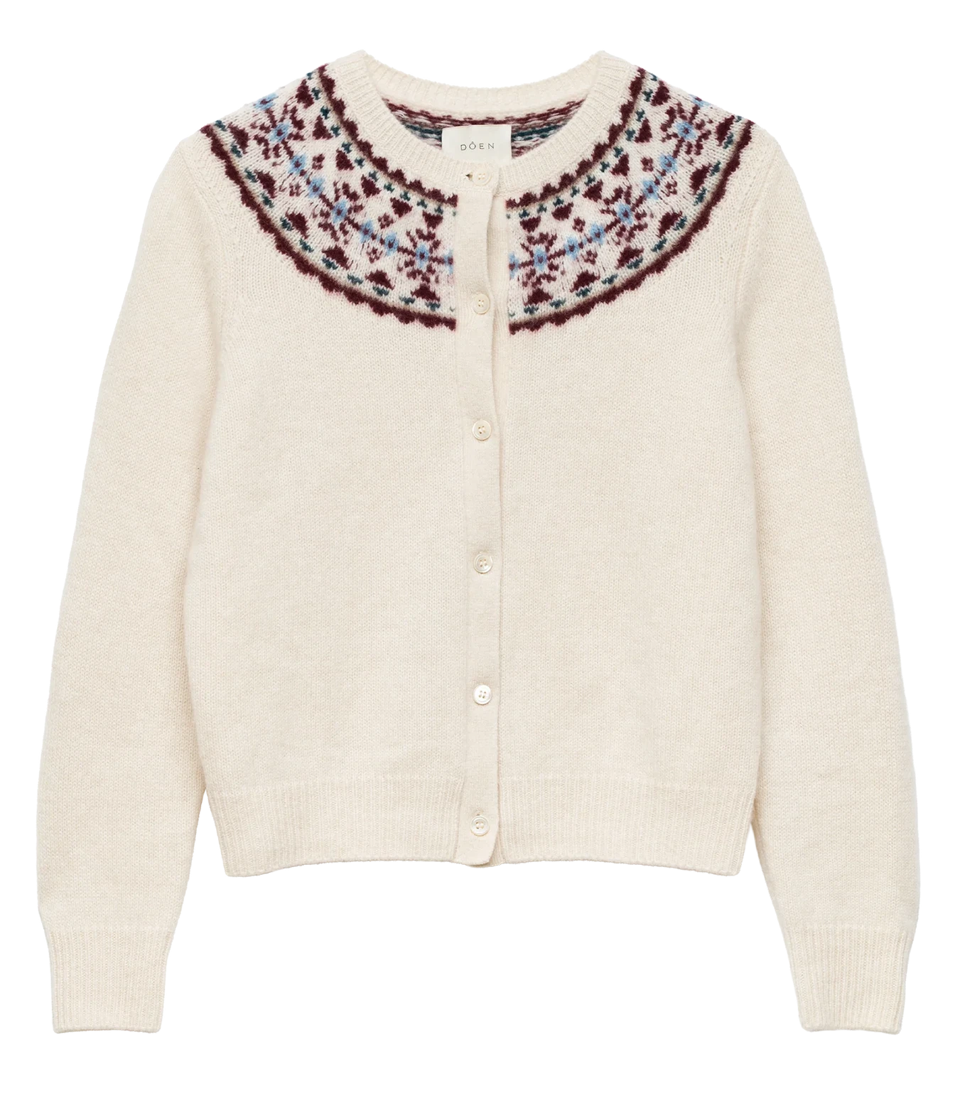 Olympe Cashmere Cardigan In Cottage