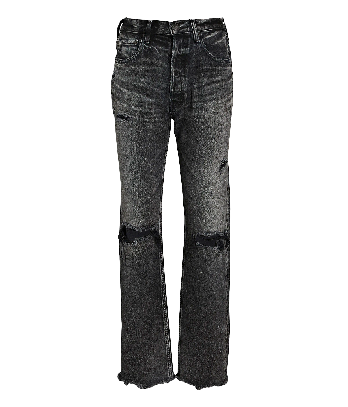 Odessa Wide Straight Jean in Black