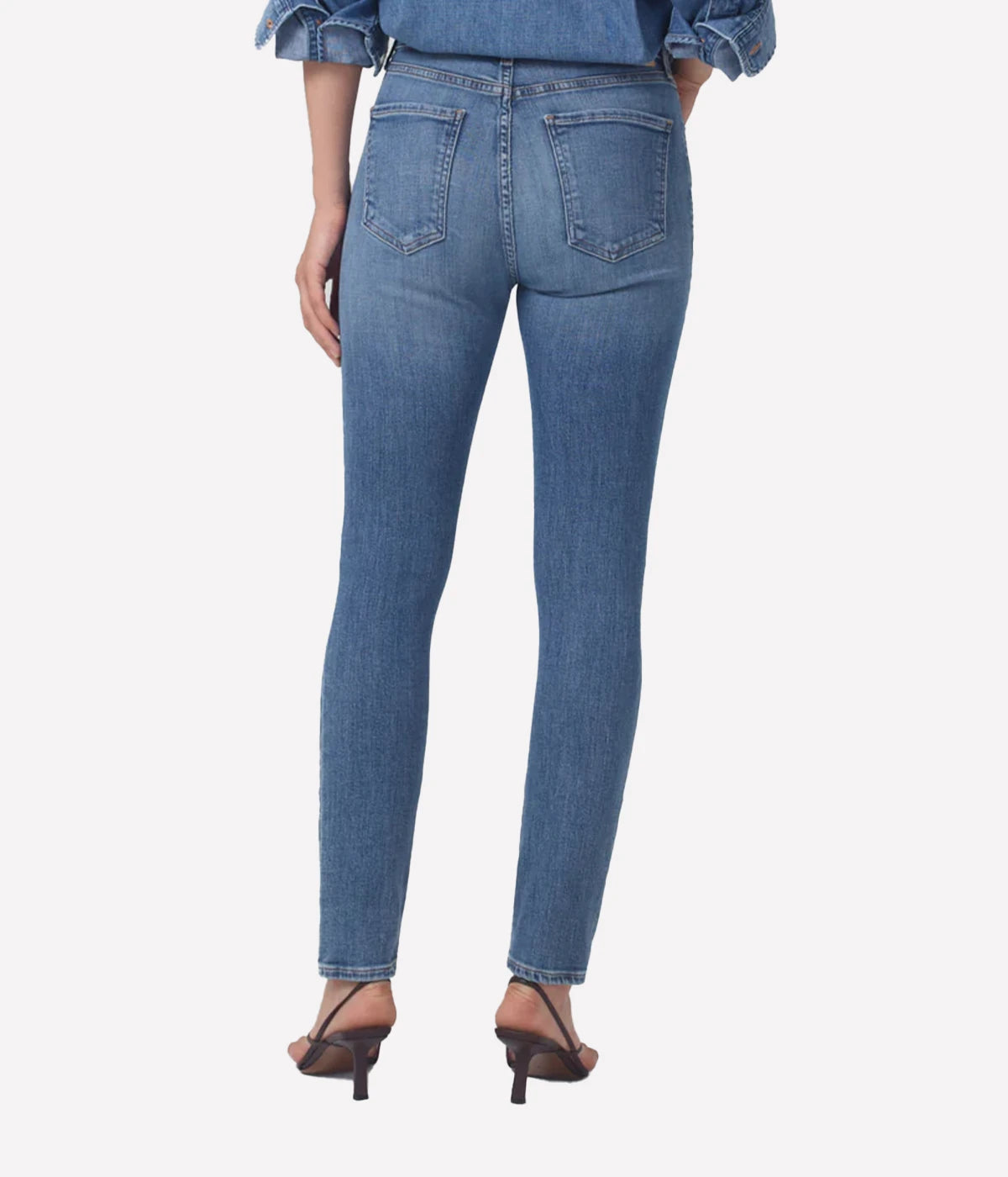 Olivia High Rise Jean in Lawless