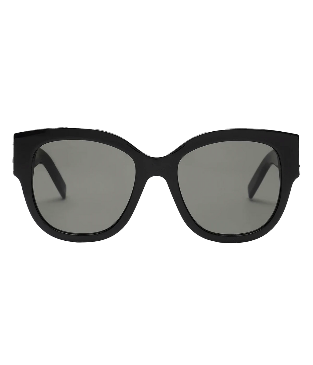 Oversized Frame Sunglasses in Black