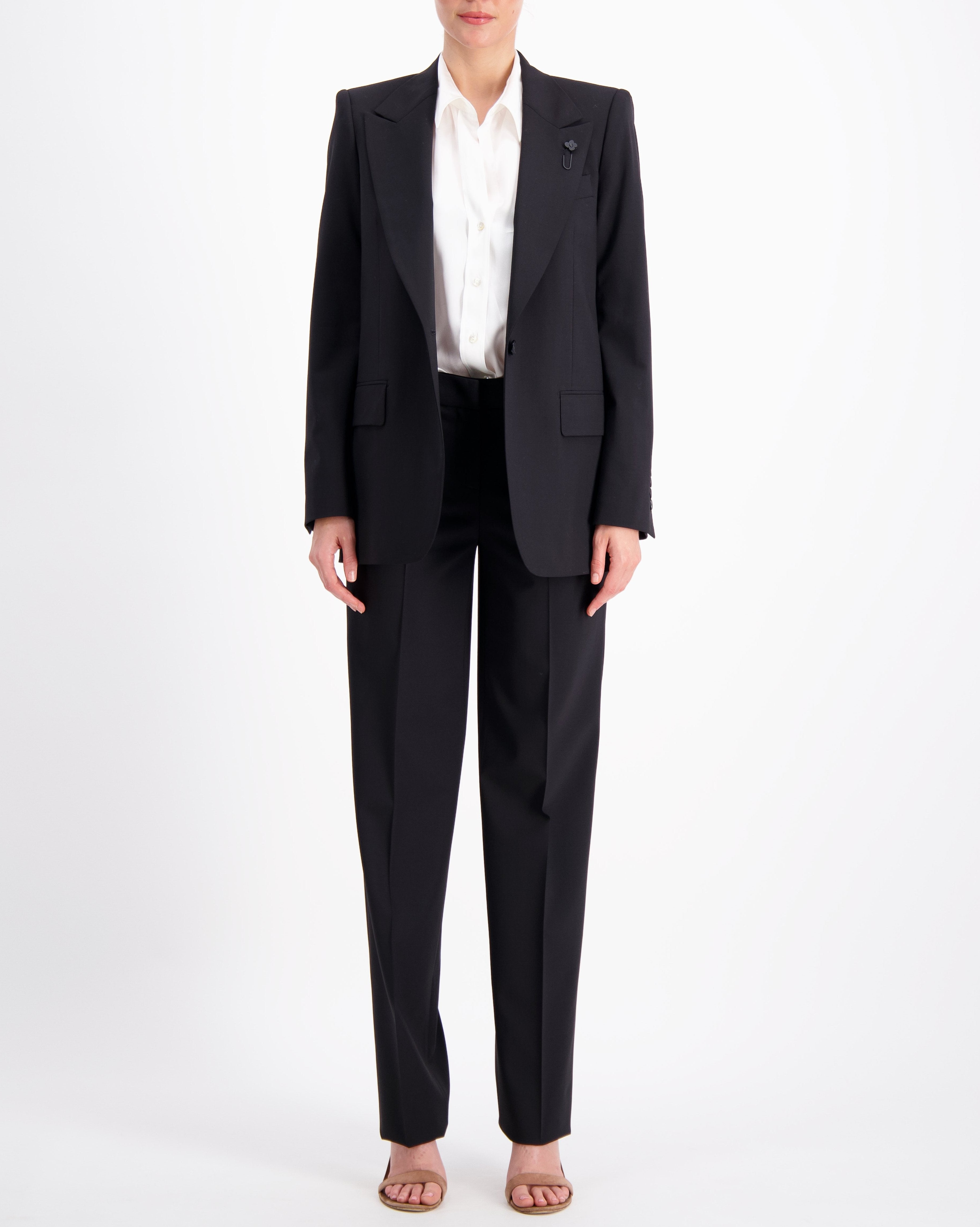 Single Breasted Blazer in Black