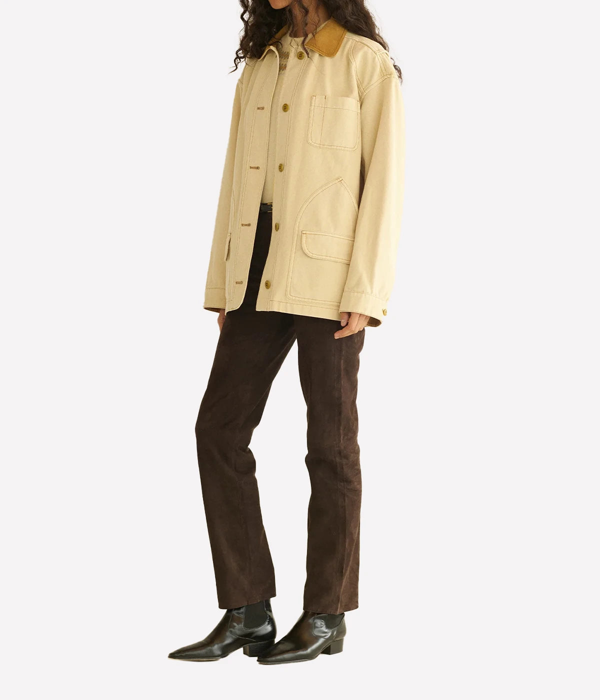 Pascual Jacket in STRAW
