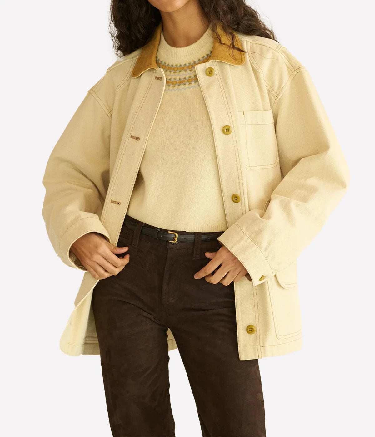 Pascual Jacket in STRAW