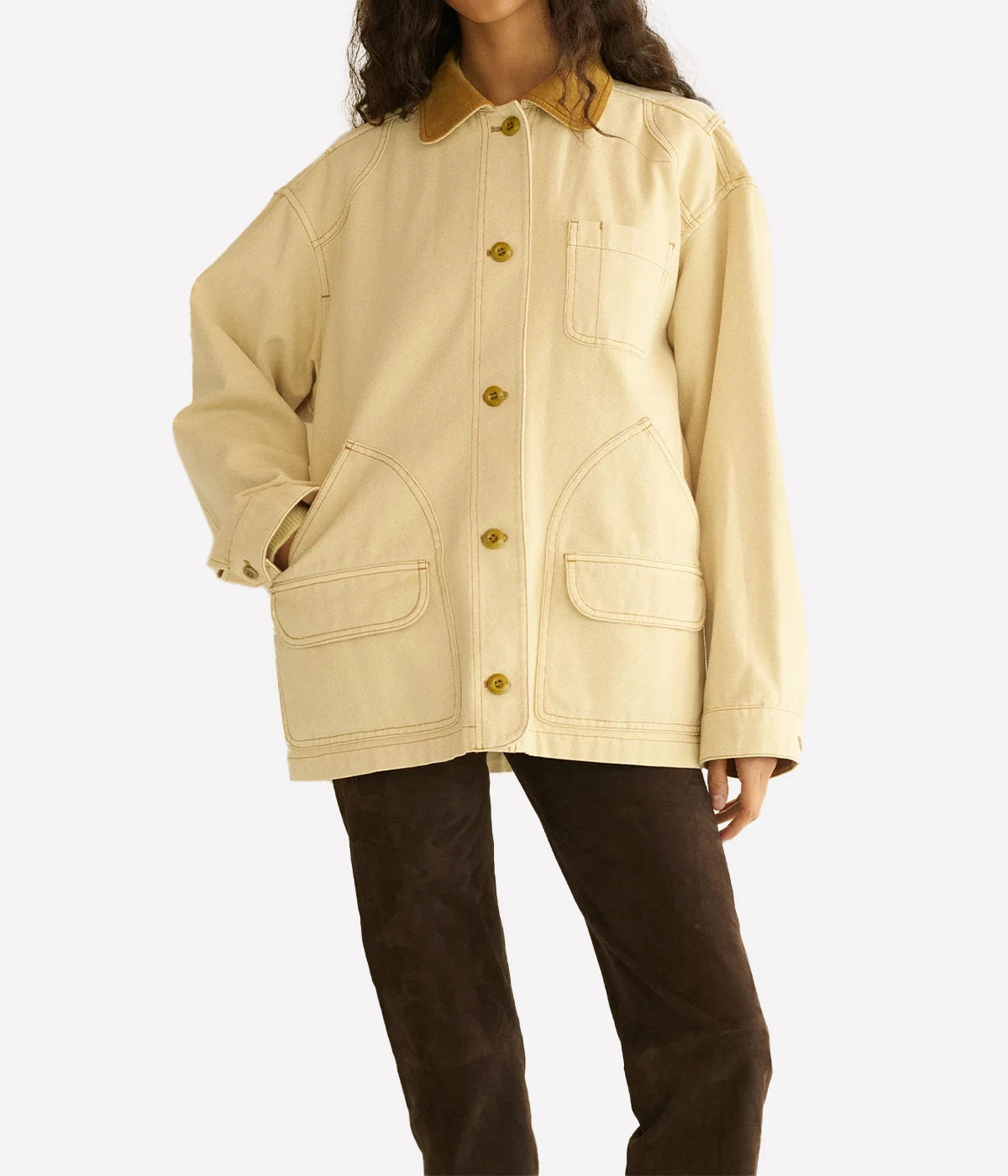 Pascual Jacket in STRAW