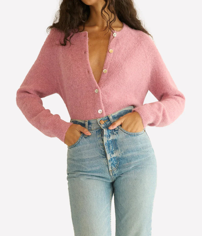 Petra Cardigan In Rosebud