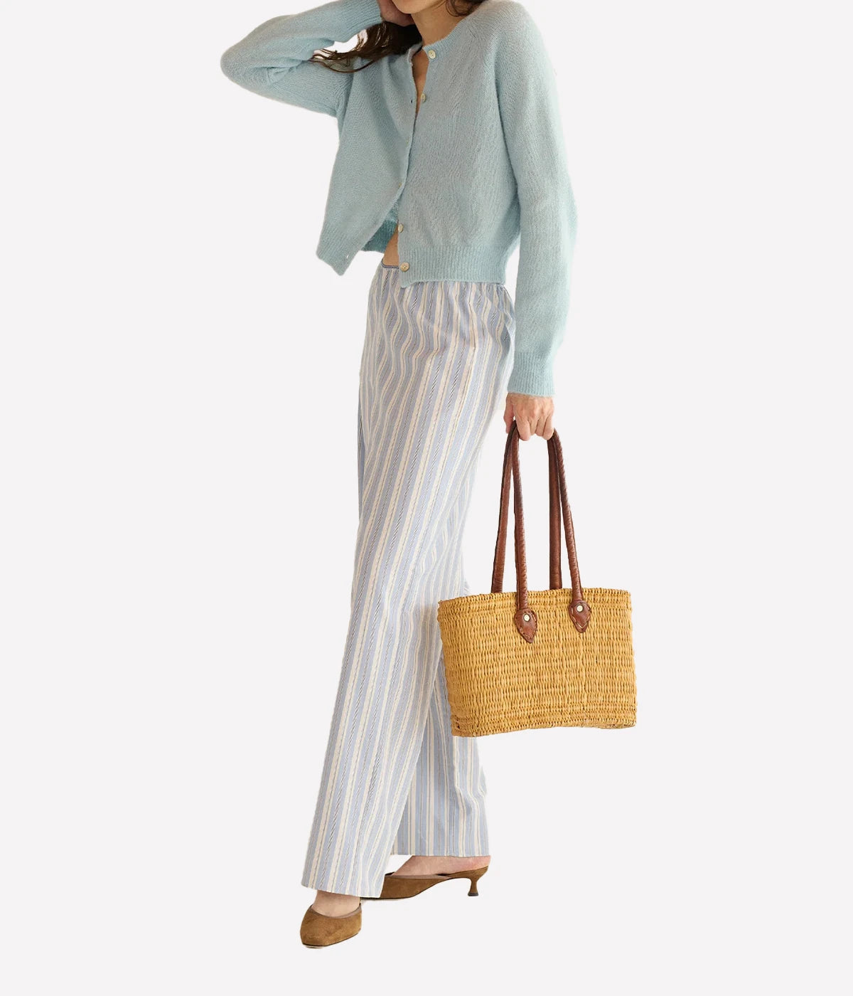 Petra Cardigan in Glass Slipper
