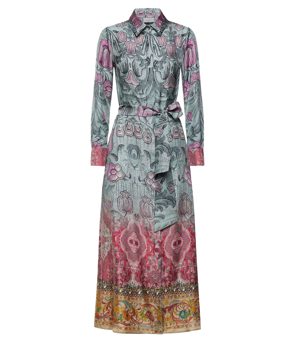 Aloe Silk Dress in 516284/101