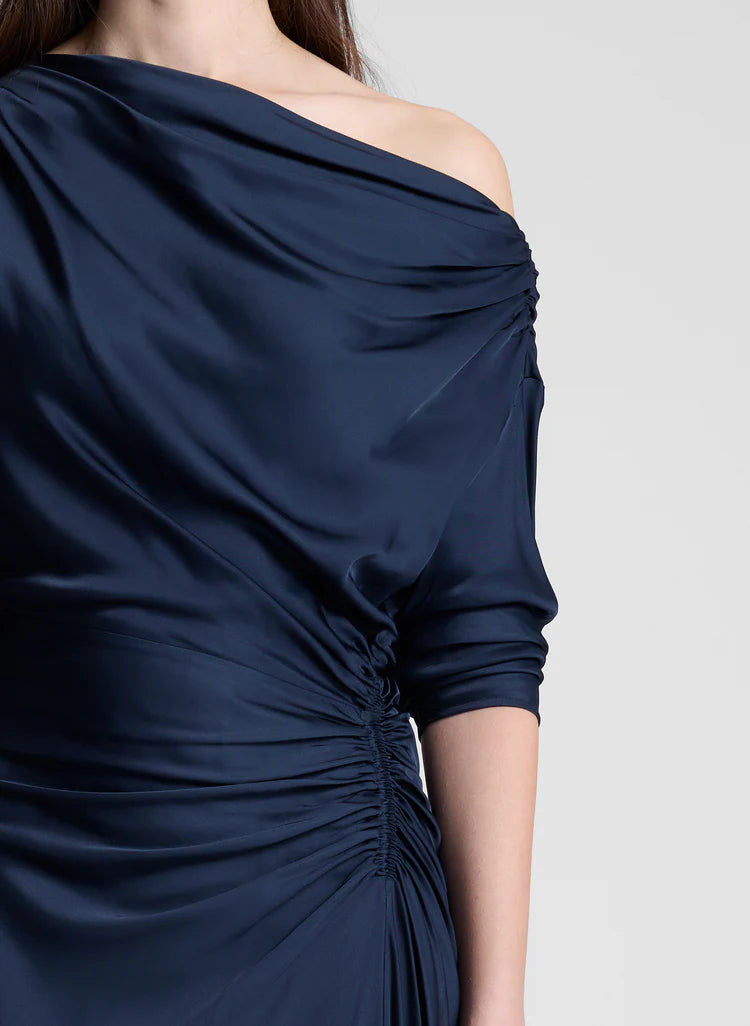 Piper Dress in DARK SAPPHIRE