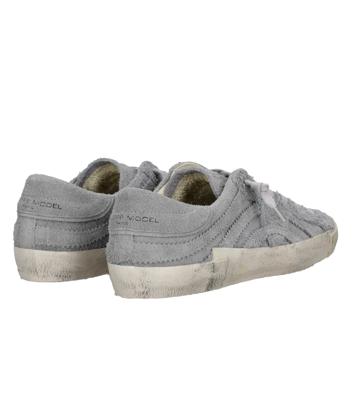 Prsx Low Woman In Flots Daim Gris