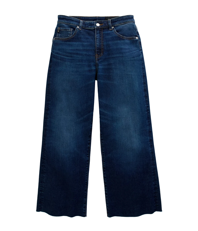 Saige Wide Leg Crop Jean in Outspoken