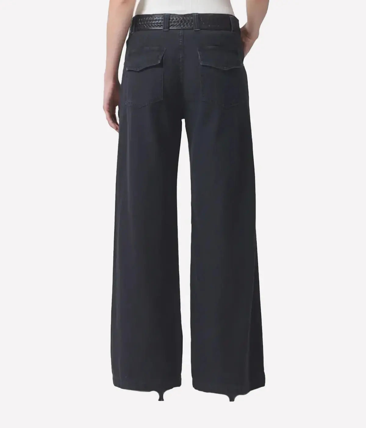 Paloma Utility Trouser in Washed Black