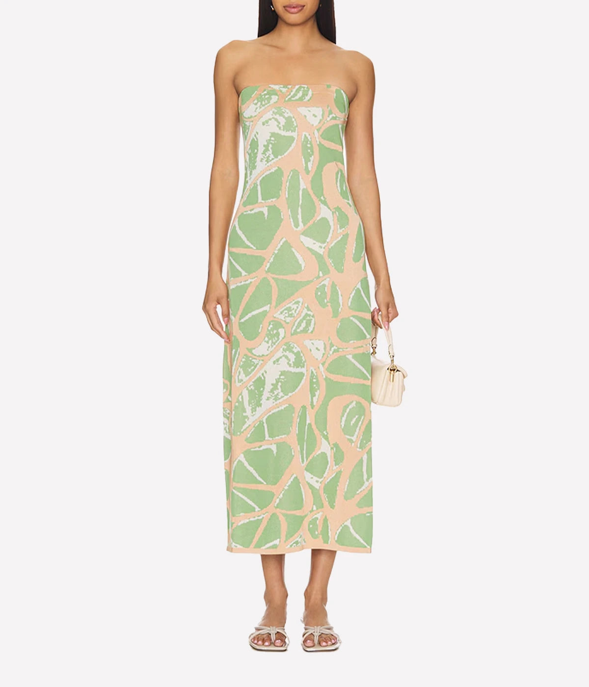 Pollie Dress in Lily Green