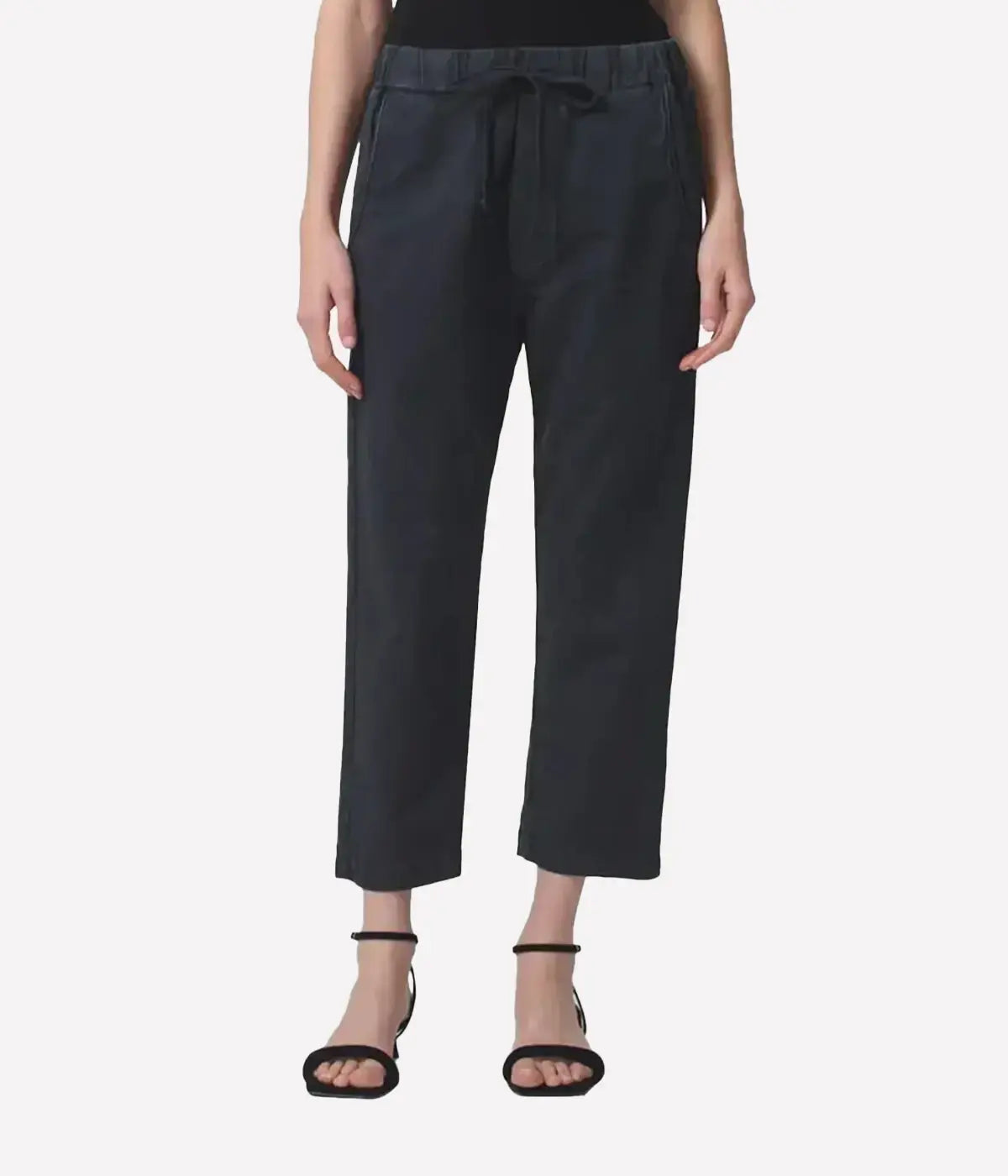 Pony Pull on Pant in Black