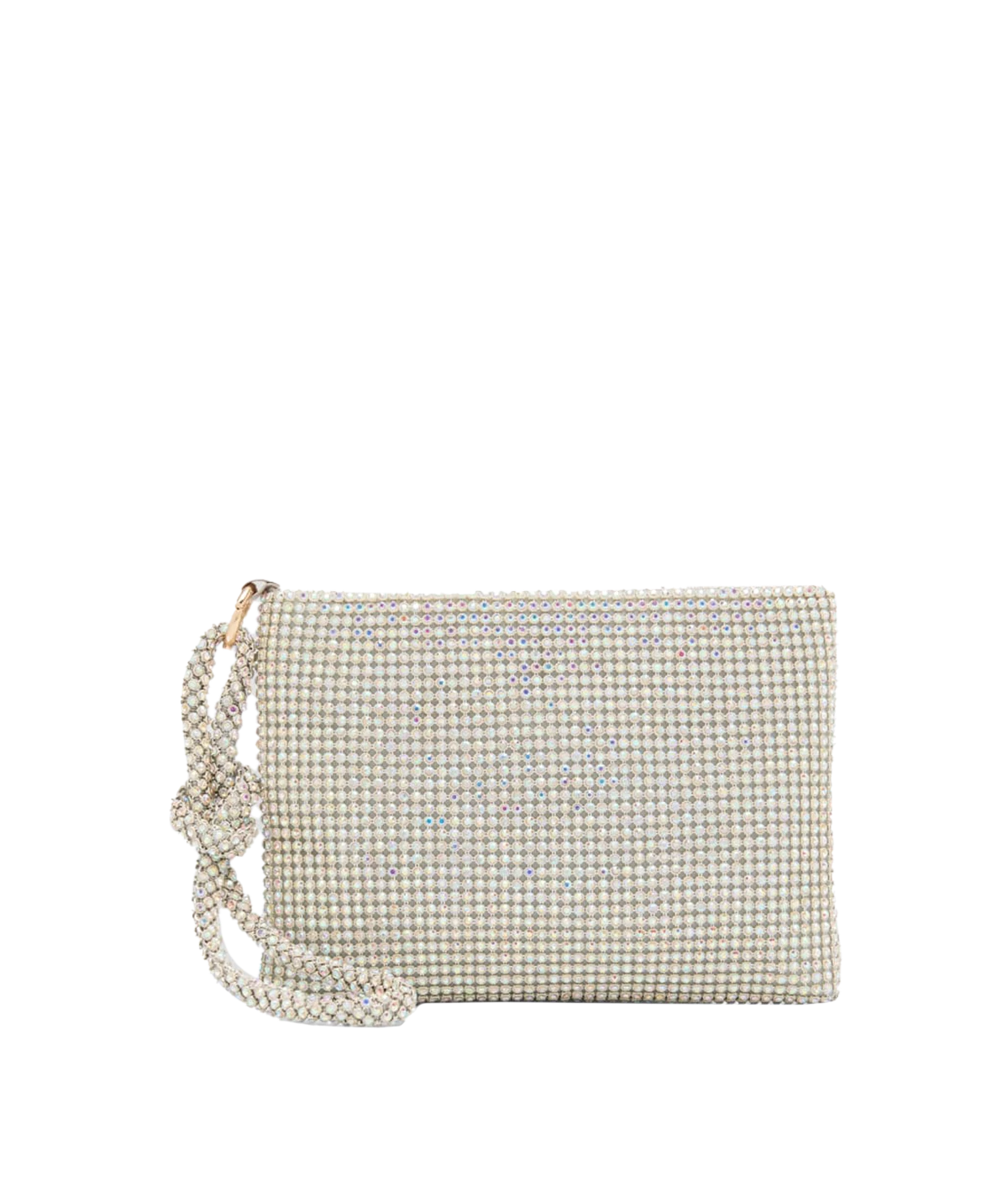 Poppy Knotted Wristlet in Crystal