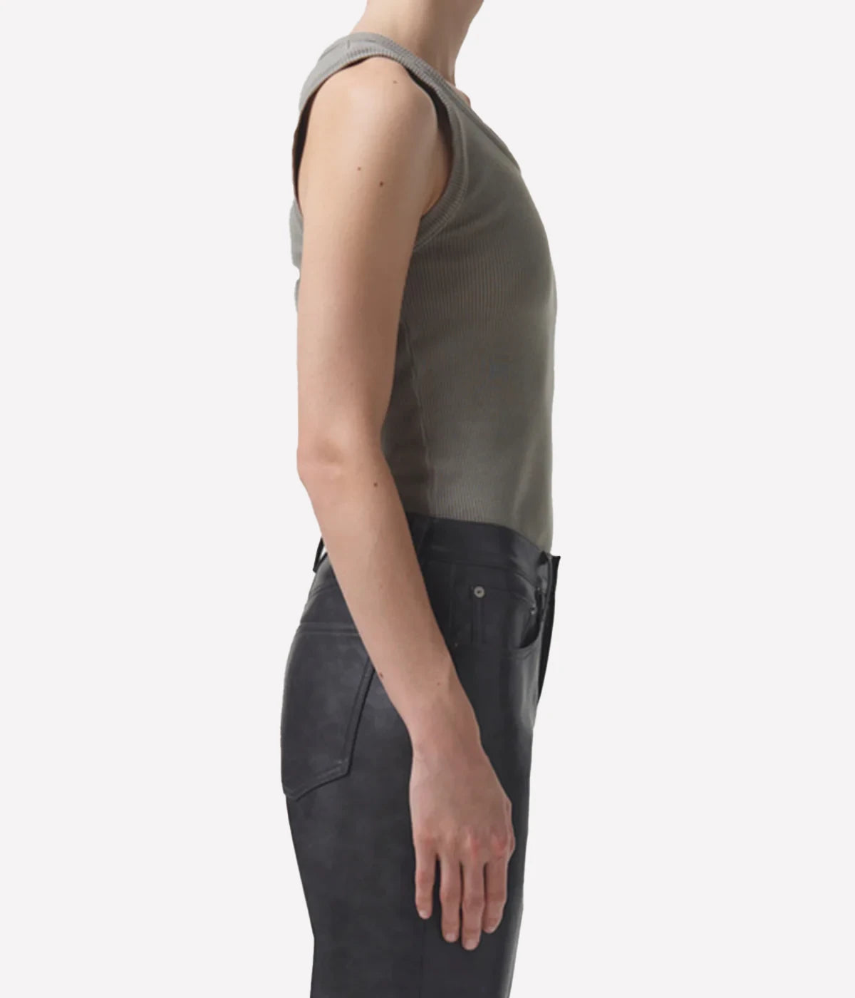 *FINAL SALE* Poppy Tank in Drab