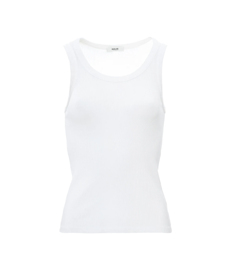 Poppy Tank in White