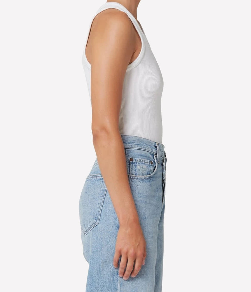 Poppy Tank in White