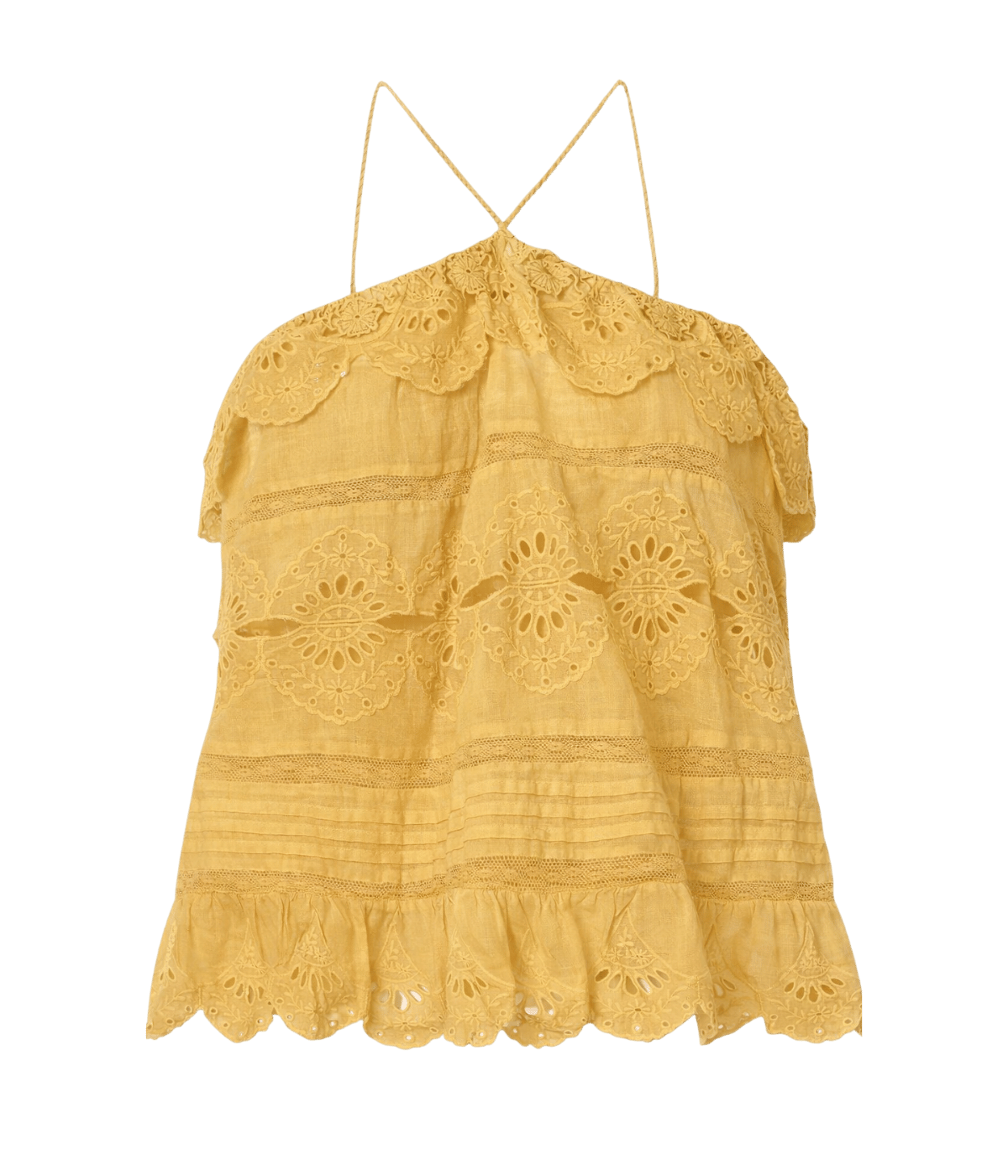Prisha Top in Light Ochre