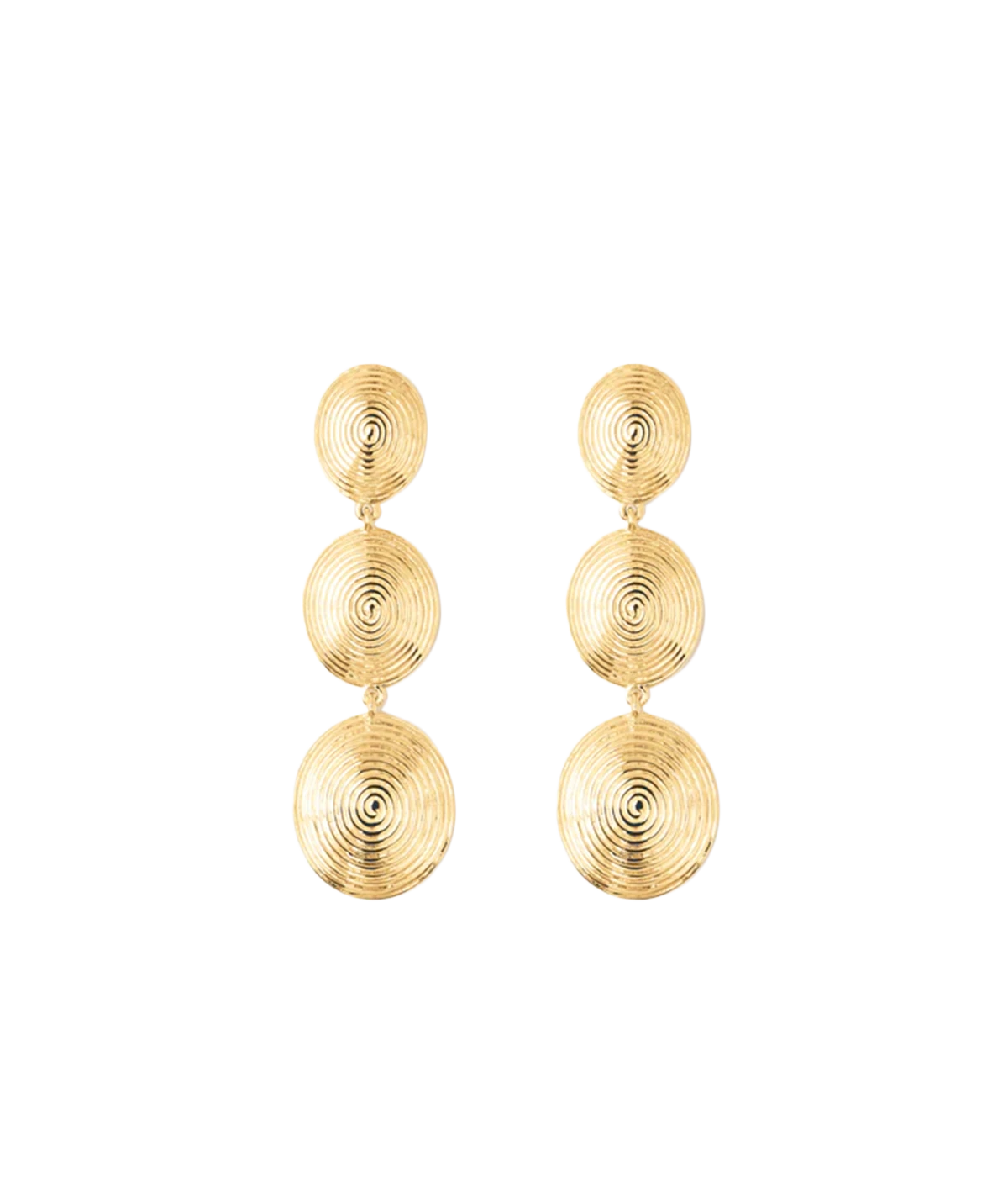 The Ruby Earrings In Gold