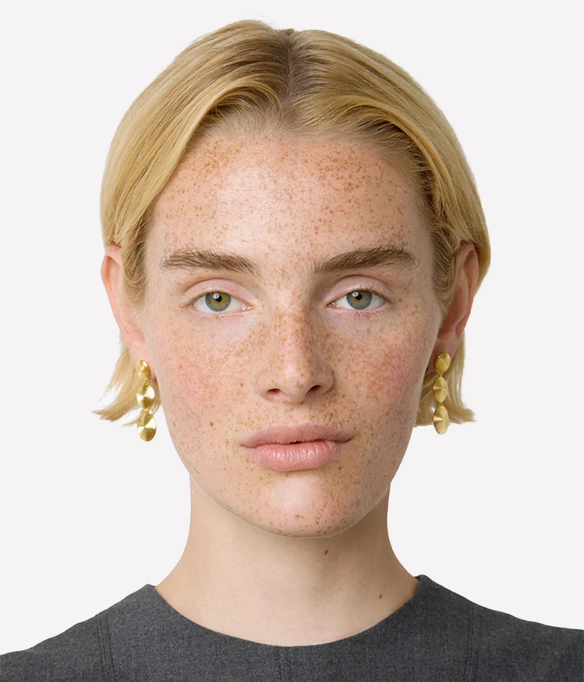 The Ruby Earrings In Gold