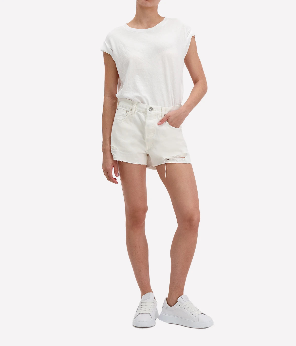 Ransomville Shorts in White