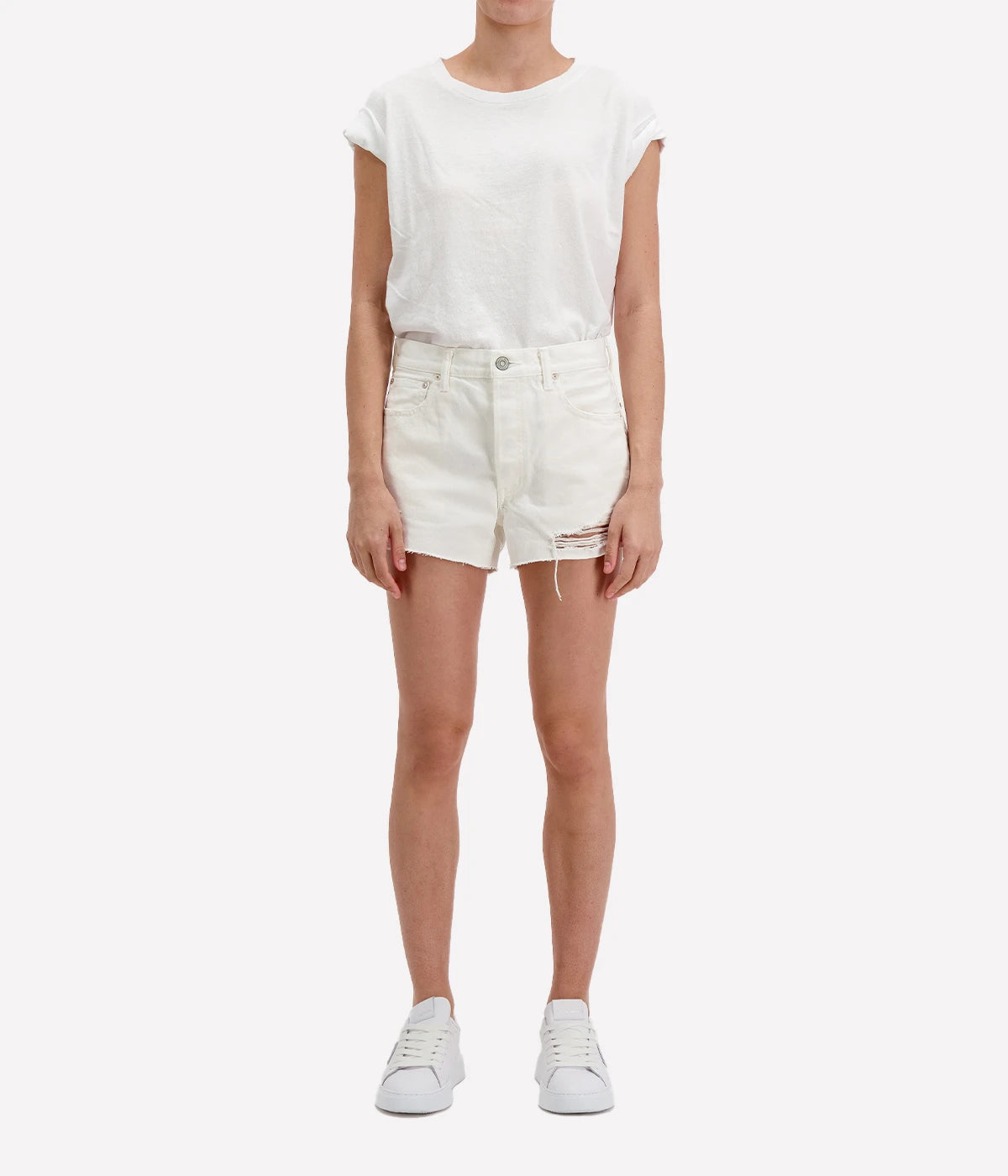 Ransomville Shorts in White