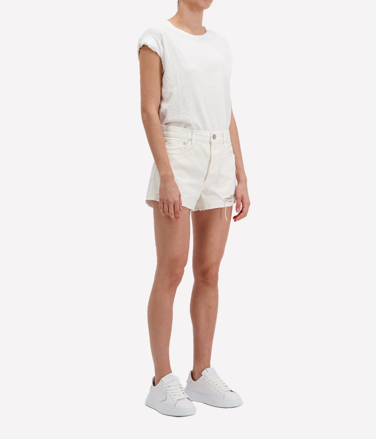 Ransomville Shorts in White