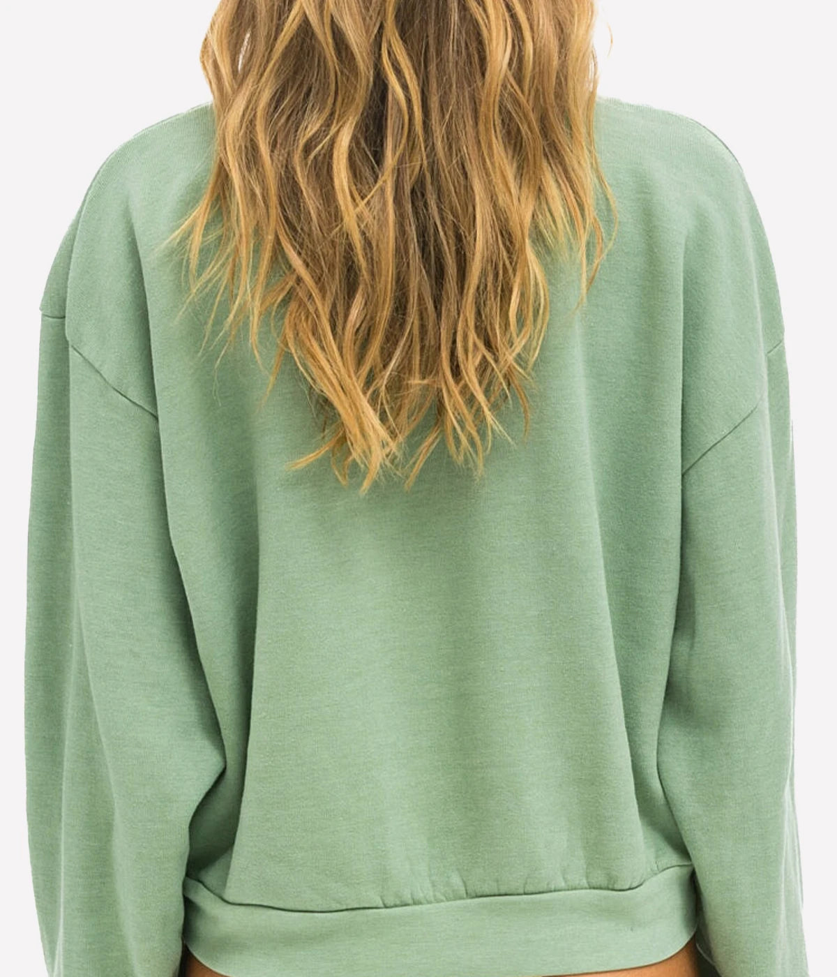 Aviator Nation vintage-inspired sweatshirt in a tri-blend fabric, featuring single-needle stitching and a broken-in feel for ultimate comfort and style.