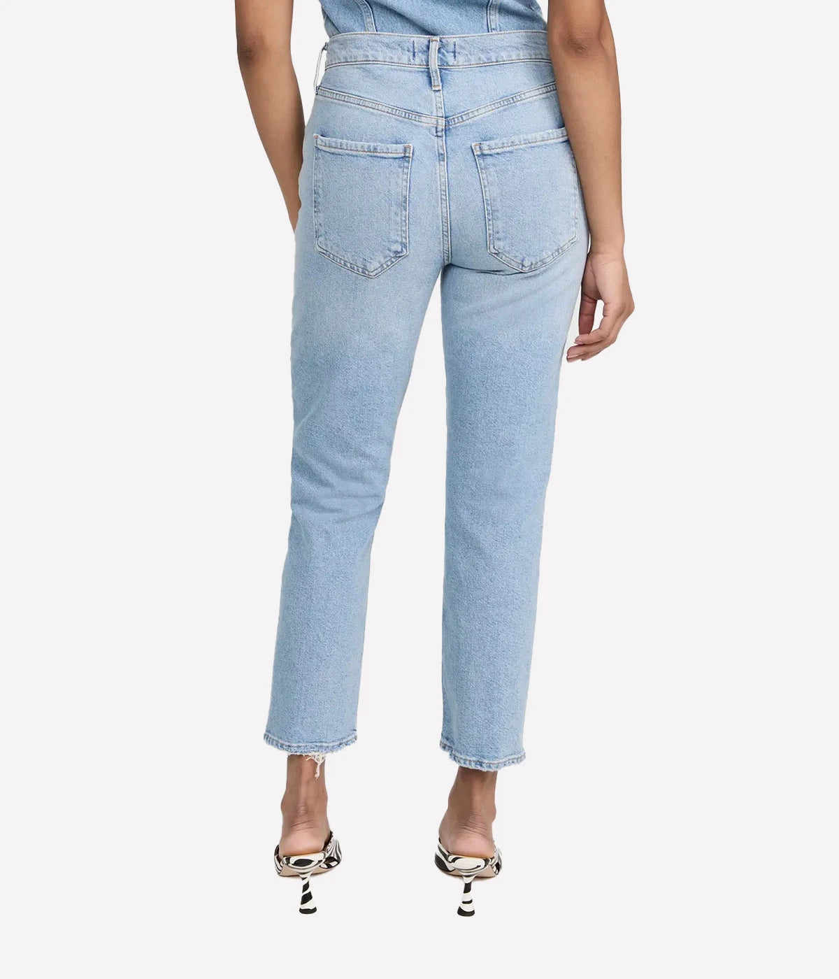Riley Crop Jean in Dynamic