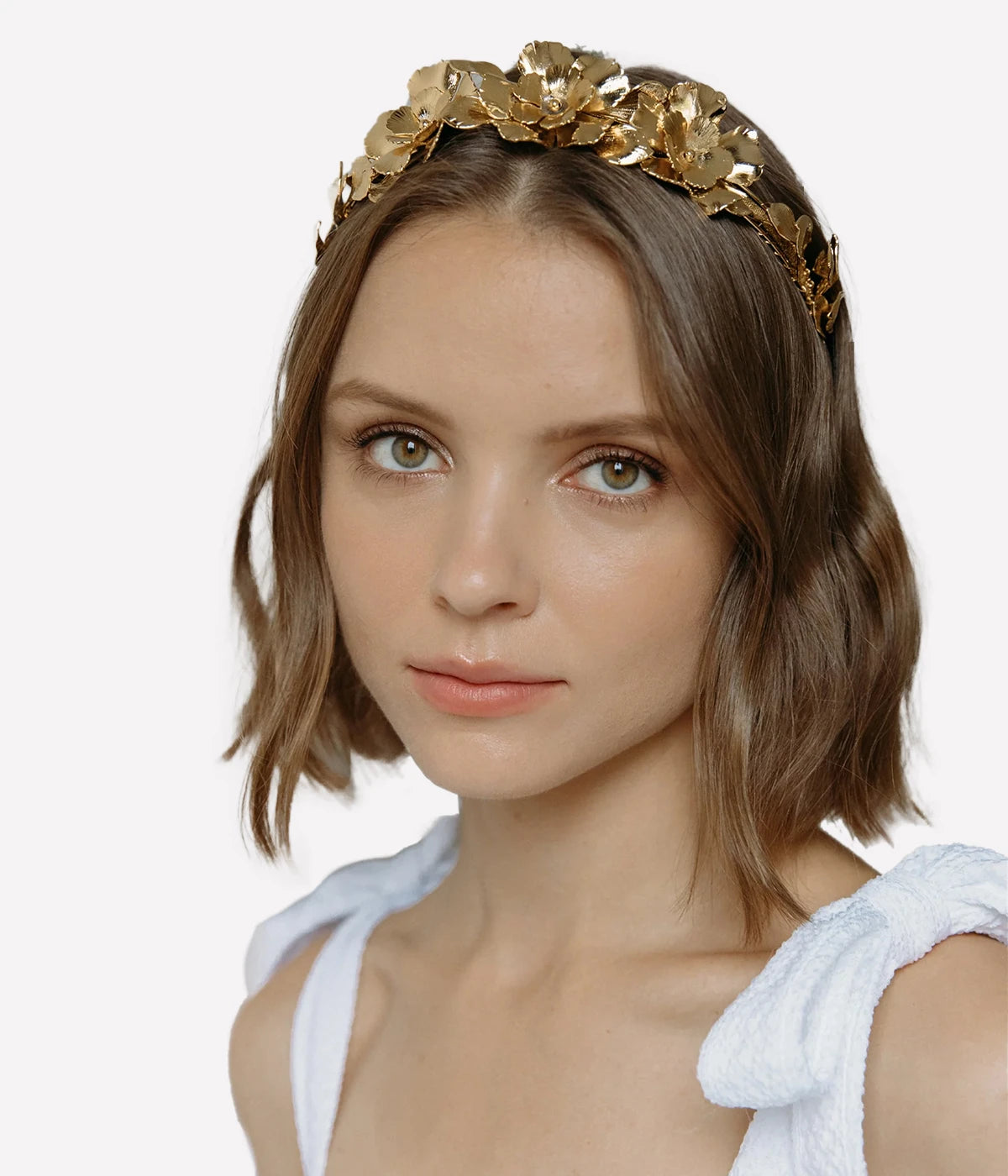 Rowena Headband in Gold