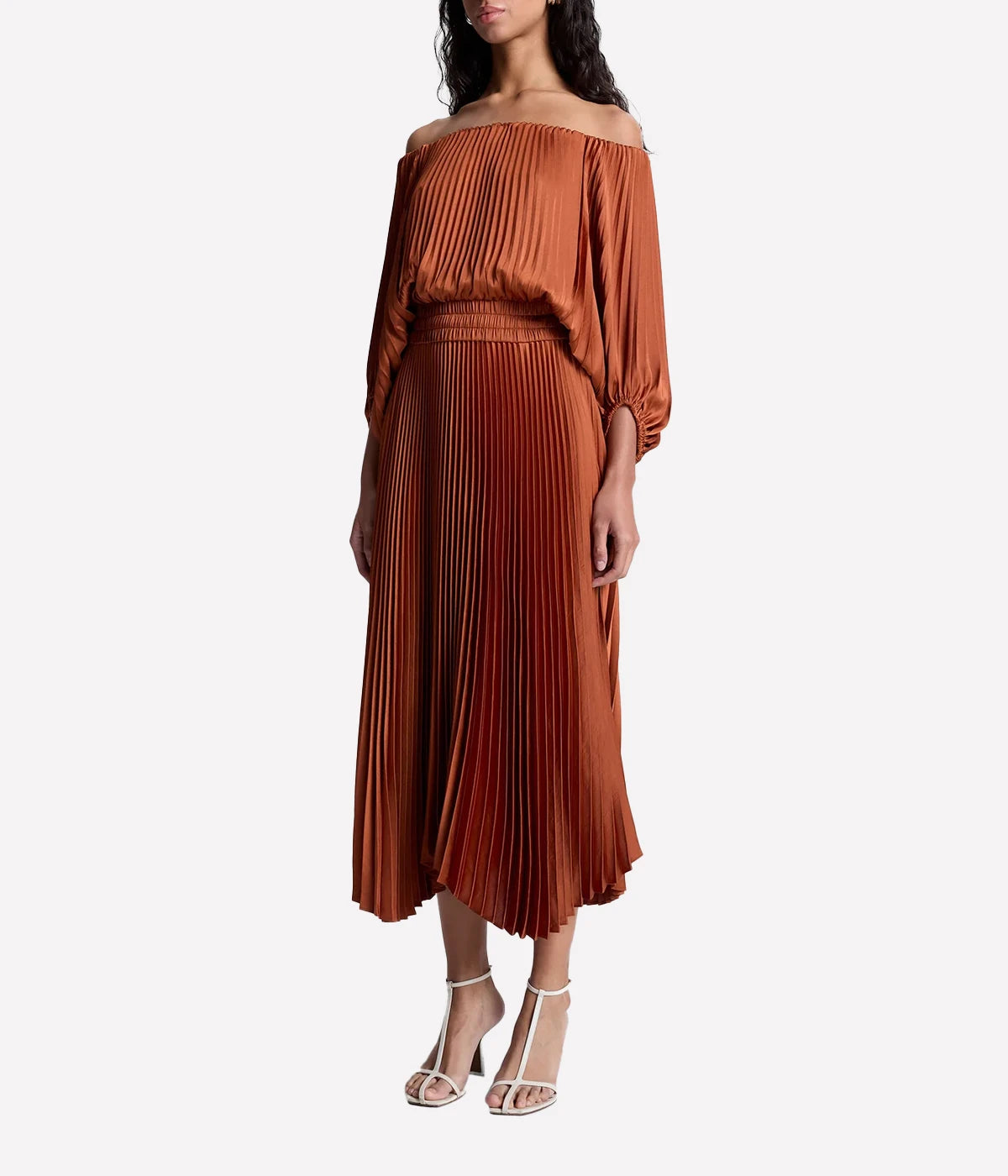Sienna Dress in Red Rock