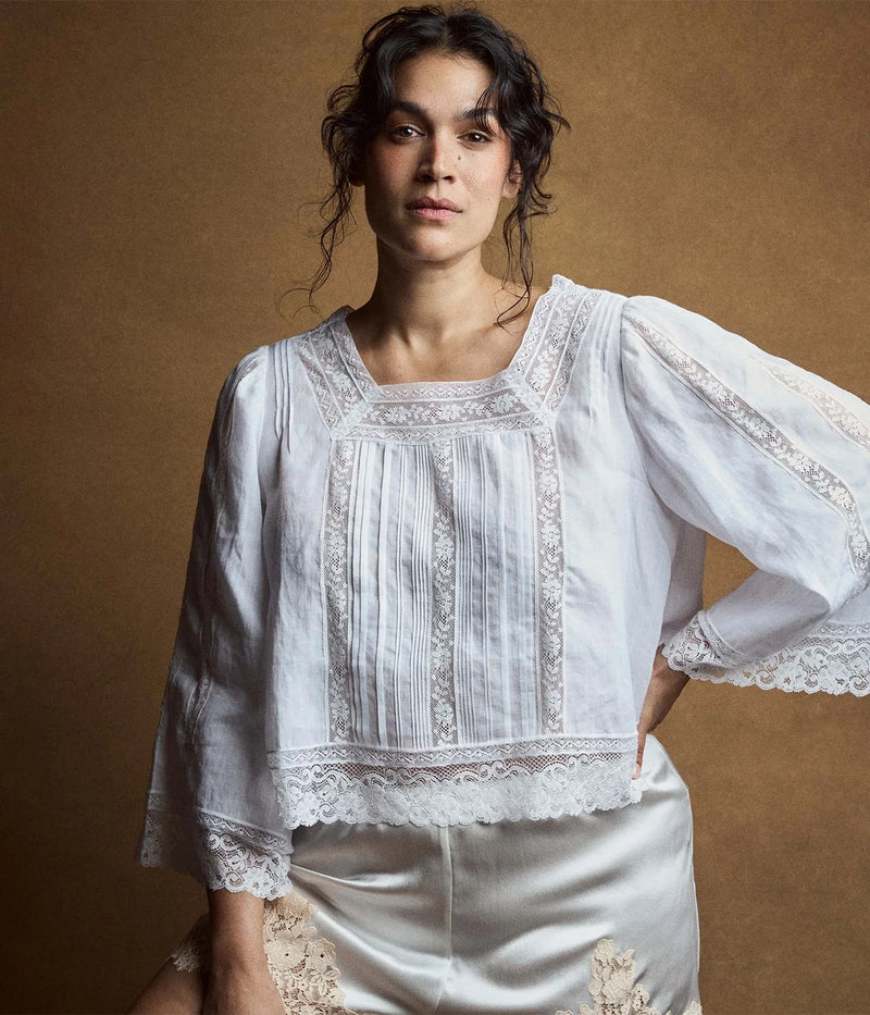 Solstice Top in Salt