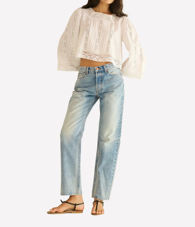 Solstice Top in Salt