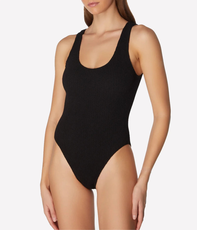 Riva One Piece in LIQUORICE