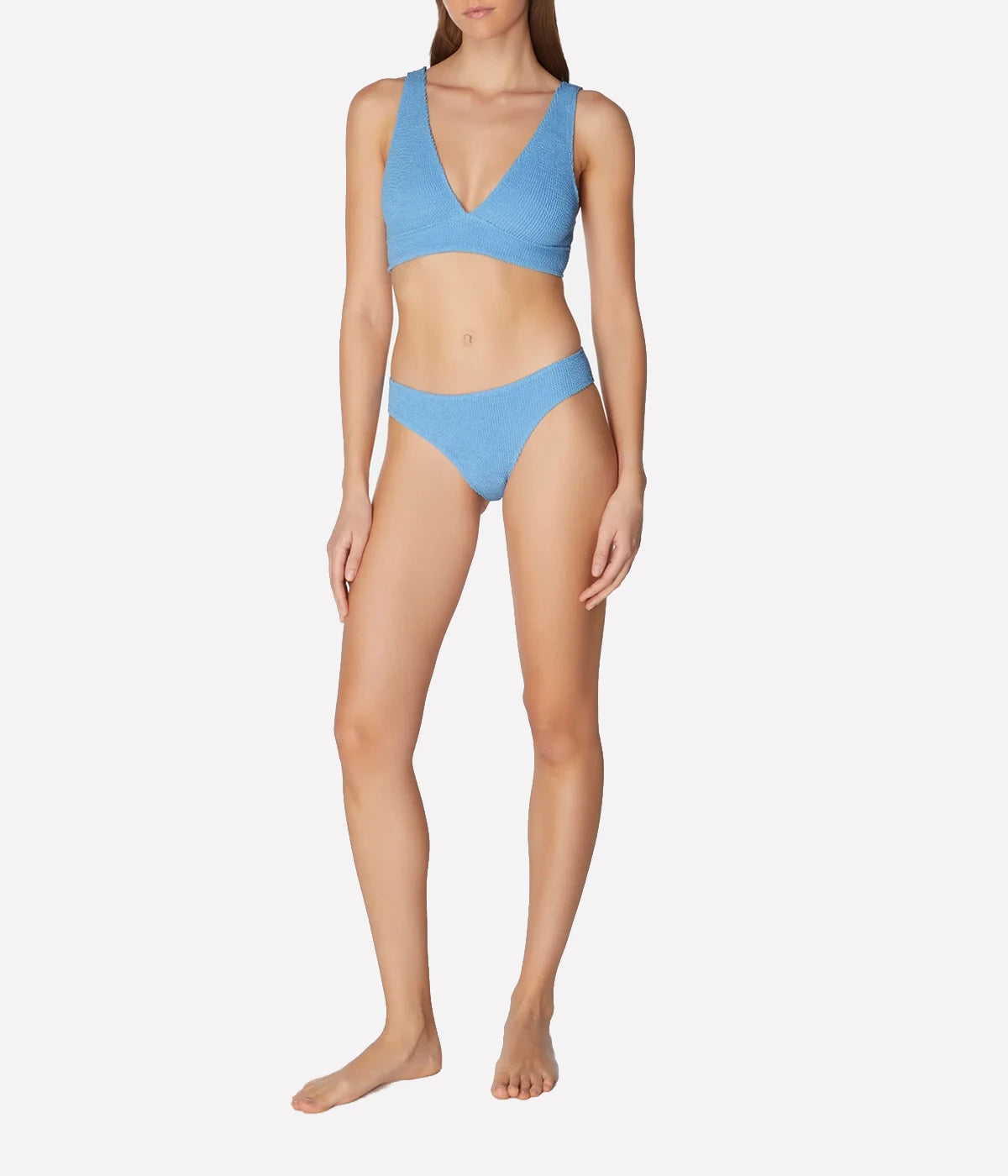 Aqua Bikini in Blue Bubble Gum